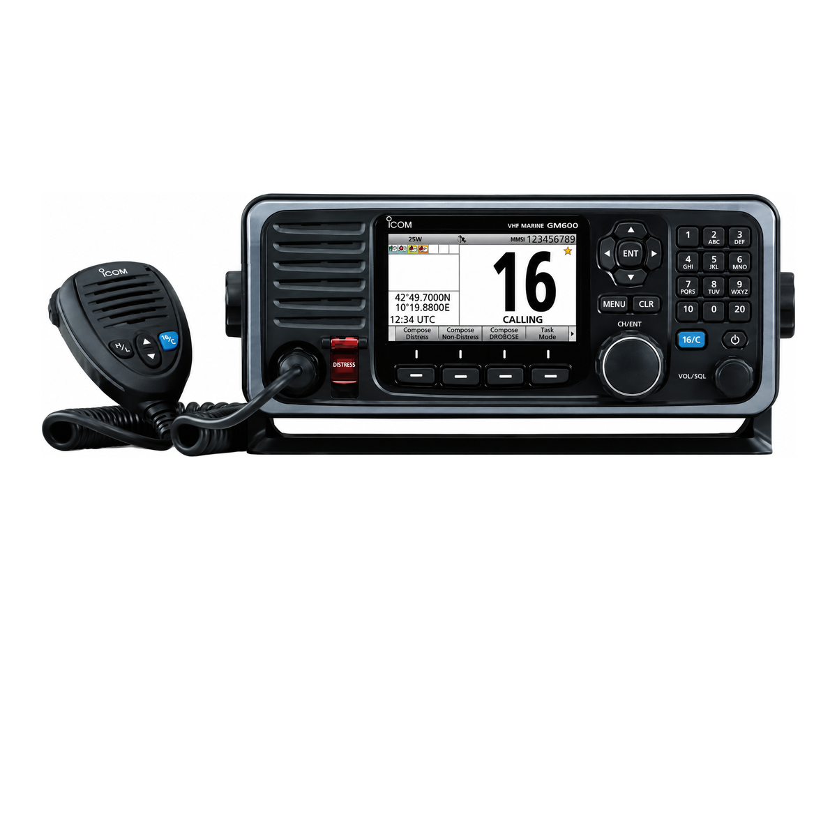 VHF Marino Clase A Icom GM600 GMDSS